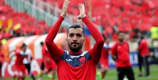 عکس محسن مسلمان در پرسپولیس