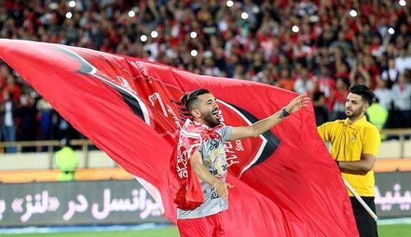 عکس محسن مسلمان در پرسپولیس