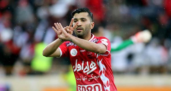 عکس محسن مسلمان در پرسپولیس