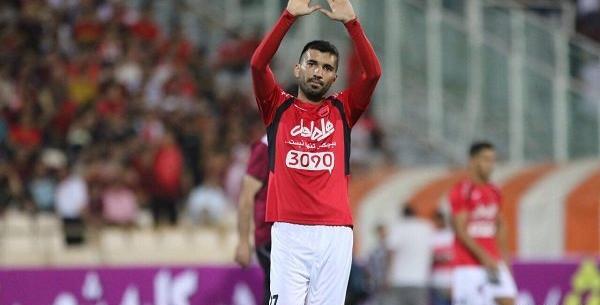 عکس محسن مسلمان در پرسپولیس