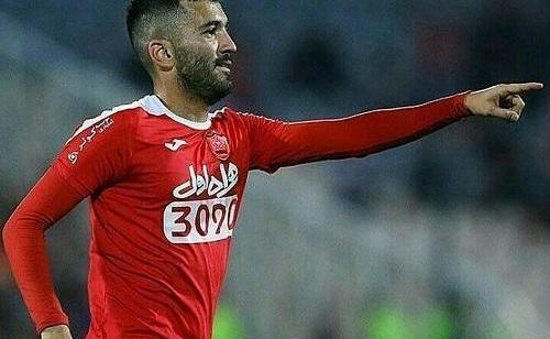 عکس محسن مسلمان در پرسپولیس