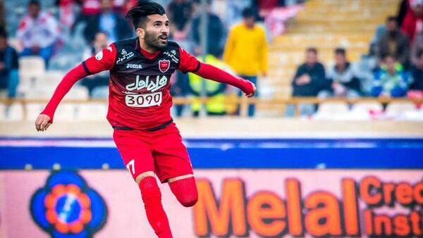 عکس محسن مسلمان در پرسپولیس