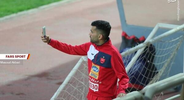 عکس محسن مسلمان در پرسپولیس