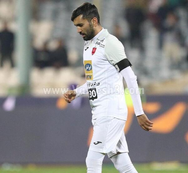 عکس محسن مسلمان در پرسپولیس