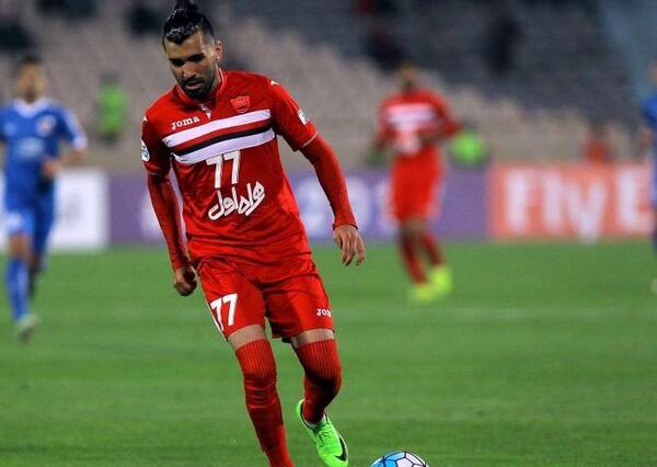 عکس محسن مسلمان در پرسپولیس