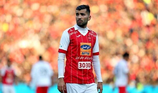 عکس محسن مسلمان در پرسپولیس