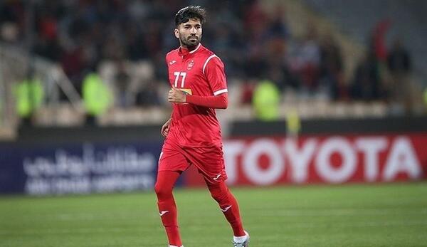 عکس محسن مسلمان در پرسپولیس