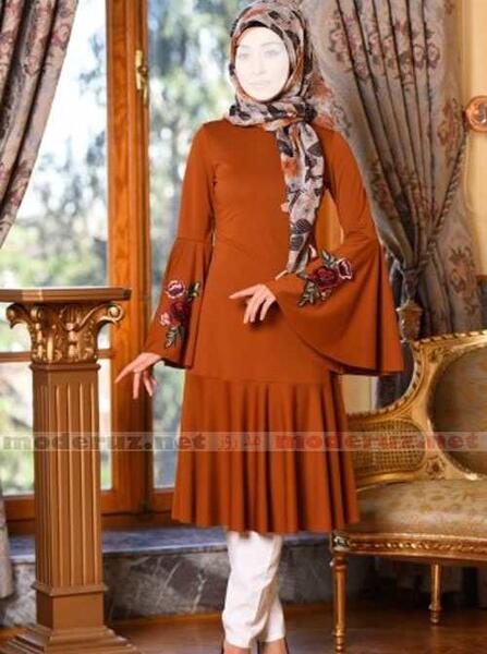 عکس مدل جدید مانتو رنگی دخترانه