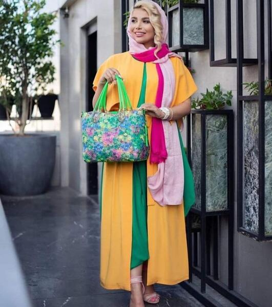 عکس مدل جدید مانتو رنگی دخترانه