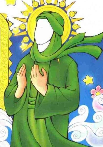 عکس امام حسین کودکانه