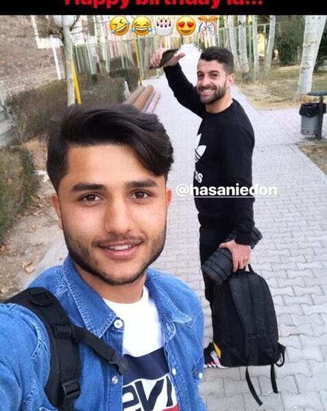 عکس بچگی عارف غلامی