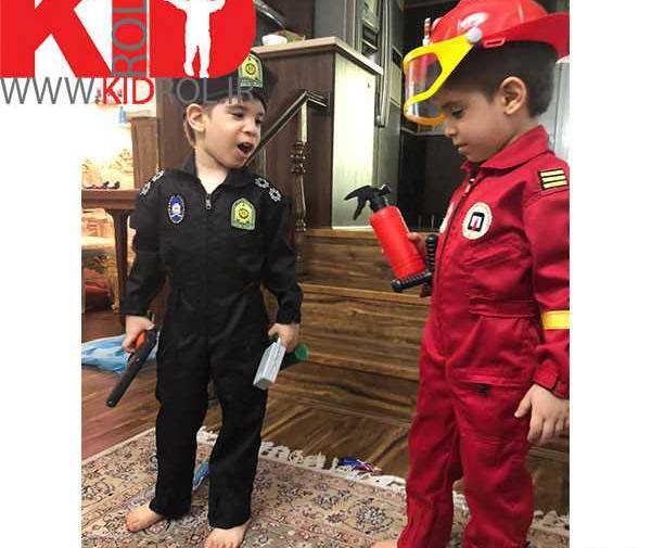 عکس لباس آتش نشانی بچه گانه