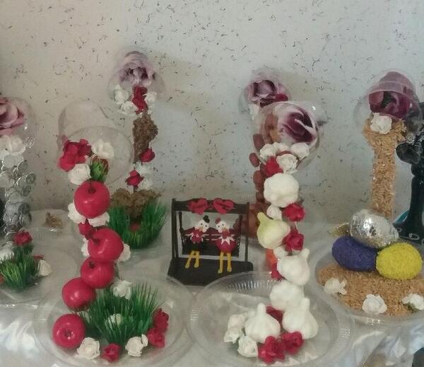 عکس هفت سین فنجان معلق