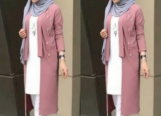 عکس یقه مانتو جلو باز