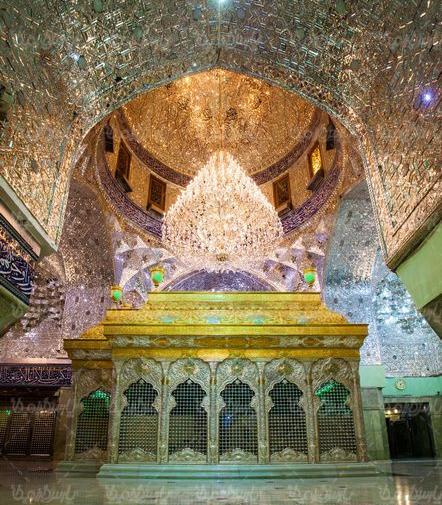عکس از ضریح امام حسین ع