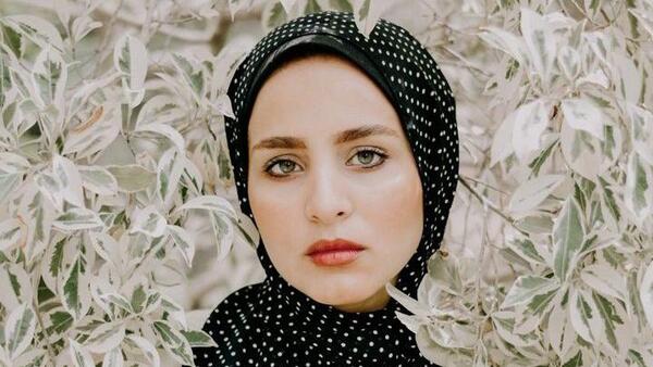 عکس دختر با حجاب روسری
