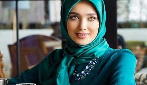 عکس دختر با حجاب روسری