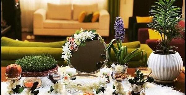 عکس ایده های سفره هفت سین در اینستاگرام