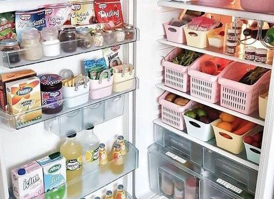 عکس ایده برای چیدمان یخچال