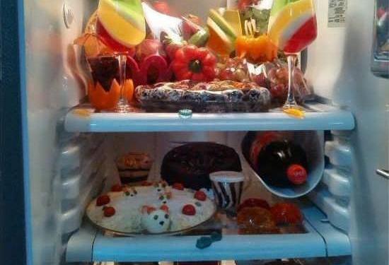 عکس ایده برای چیدمان یخچال