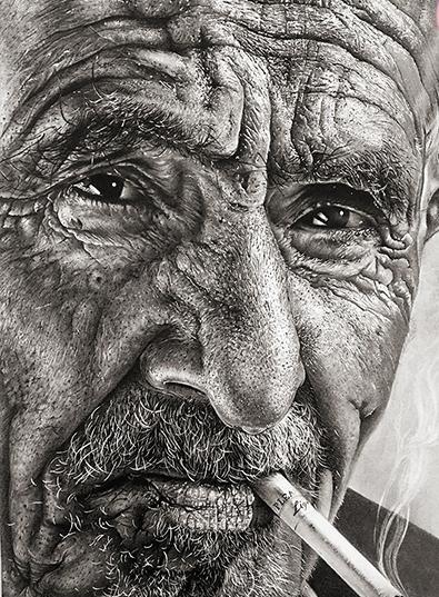 عکس سیاه قلم فیل