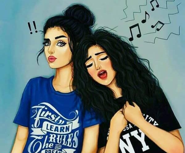 عکس دخترانه فانتزی دسته جمعی