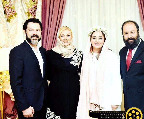 عکس عروسی نرگس محمدی