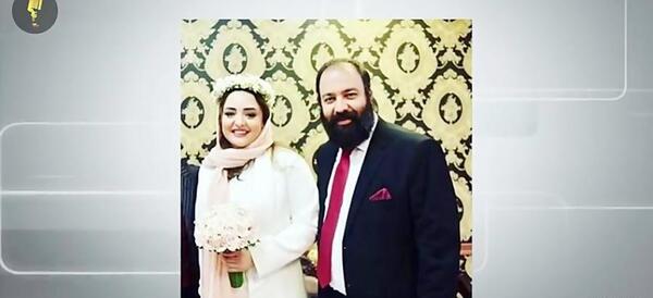 عکس عروسی نرگس محمدی