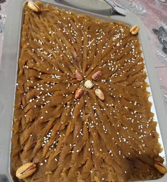 عکس حلوا شیرین