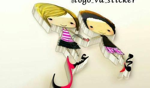 عکس نوشته فاطمه و عسل