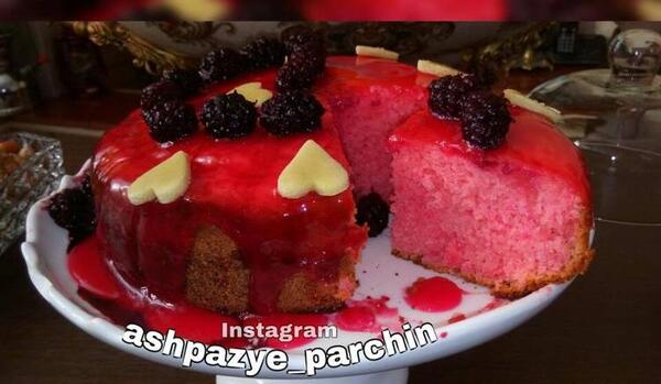 عکس کیک ژله ای
