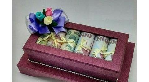 عکس ایده ای برای پول کادو دادن