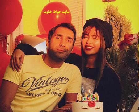 عکس نوشته کیک تولد سمانه