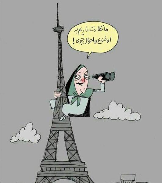 عکس طنز آلودگی هوا