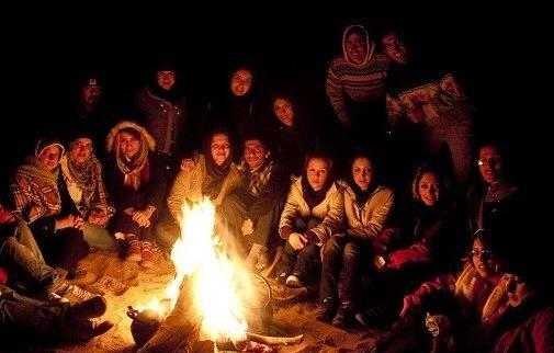 عکس آتش چهارشنبه سوری فیک
