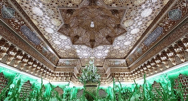 عکس از ضریح امام حسین جدید