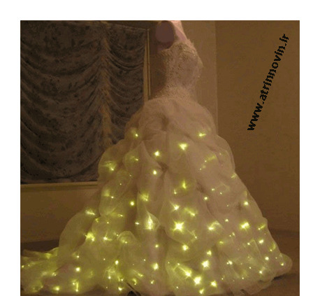 عکس لباس عروس چراغدار
