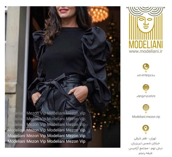 عکس لباس مجلسی کوتاه استین پفکی