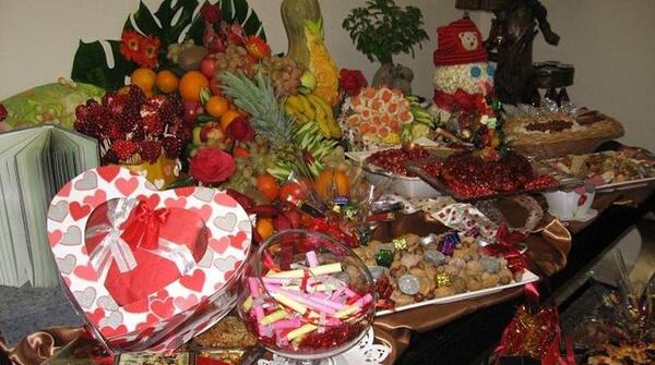 عکس ایده های شب یلدا برای عروس