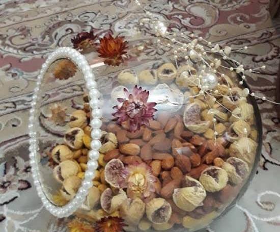 عکس ایده های شب یلدا برای عروس