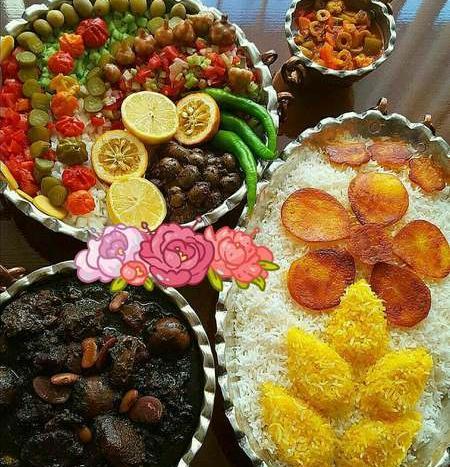 عکس غذای رستوران ایرانی