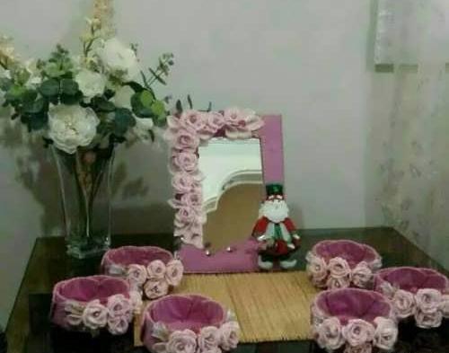 عکس ایده هفت سین نمدی