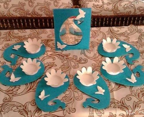 عکس ایده هفت سین نمدی