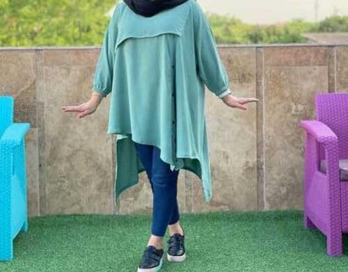 عکس مدل مانتو جدید و به روز جلو بسته
