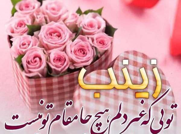 عکس تولدت مبارک رفیق زینب