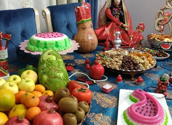 عکس هفت سین شب یلدا