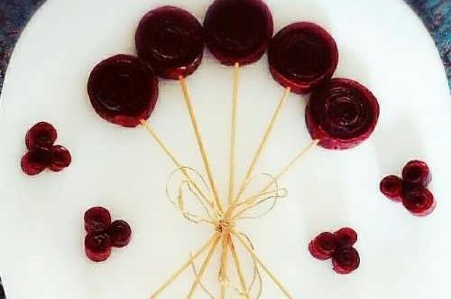 عکس لواشک چوبی