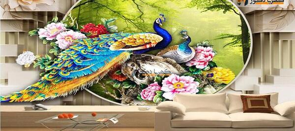 عکس سه بعدی دیواری
