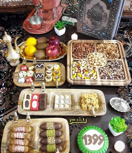 عکس سفره ی هفت سین ساده