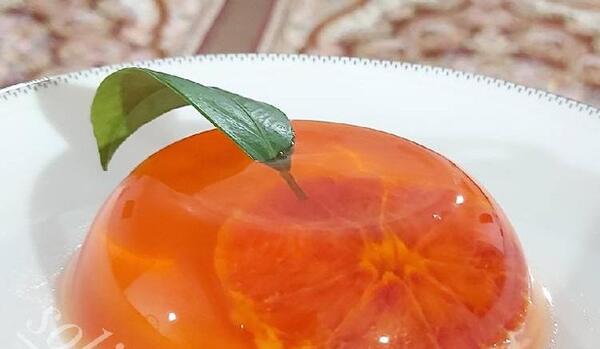 عکس ژله پرتقالی